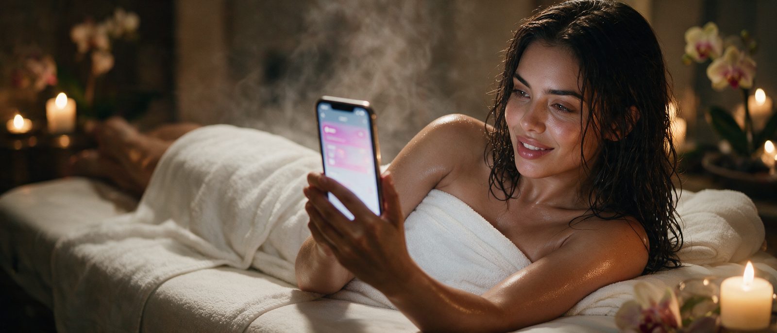 Wirtualna modelka wygenerowana przez AI obok tabeli z cenami planów — grafika artykułu o cenniku PornWorks