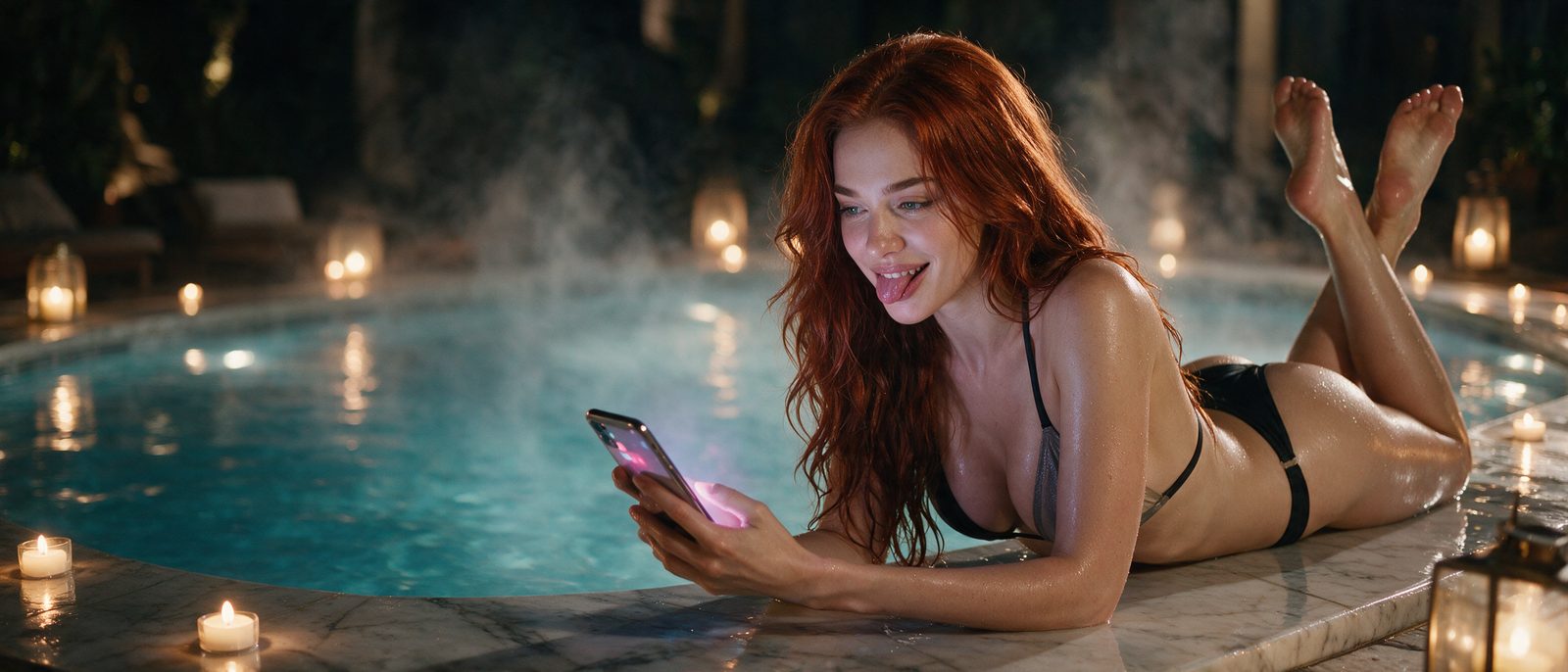 Wirtualna modelka wygenerowana przez AI w letniej stylizacji — grafika artykułu „Undress.app: alternatywy”