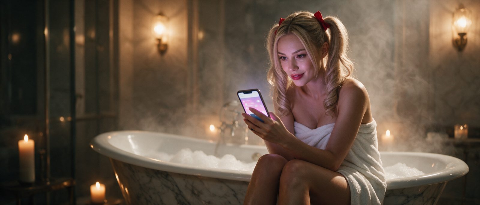 Wirtualna modelka wygenerowana przez AI w letniej stylizacji — grafika artykułu „Undress.app: cennik i plany”